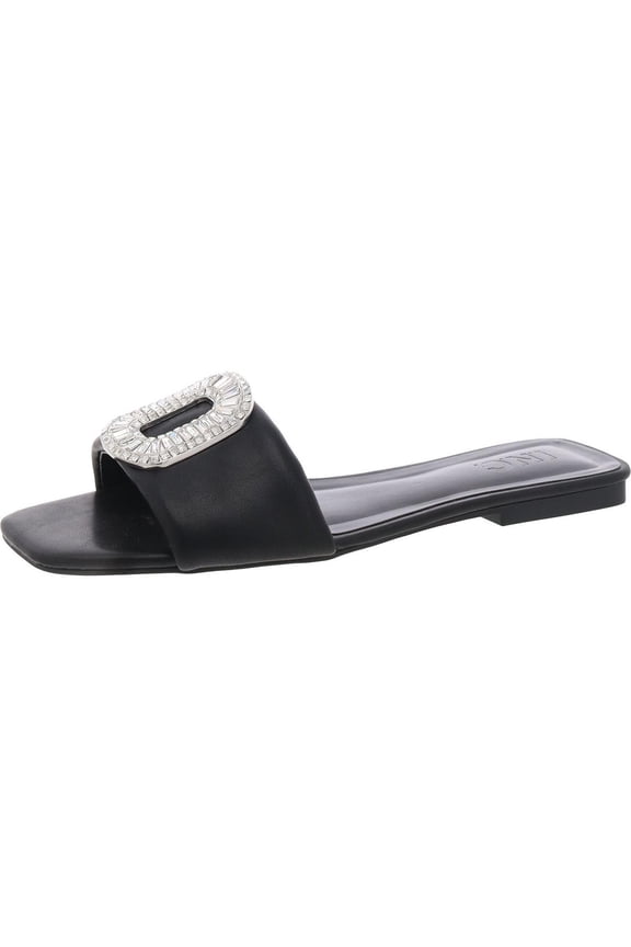 Womens Paden Embellished Slide Sandals