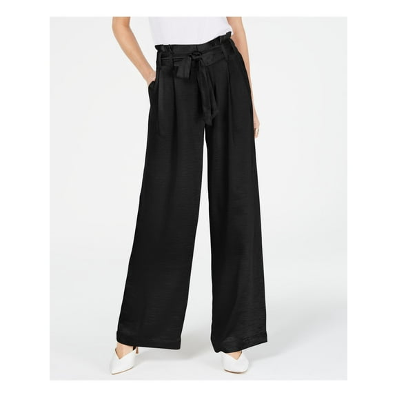 INC Womens Paper Bag Dressy Wide Leg Pants