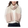 thumbnail image 1 of INC Womens Plaid Colorblock Muffler Scarf Pink O/S, 1 of 1