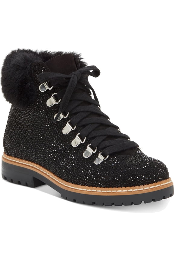 Womens Pravale 3 Embellished Short Lace-Up Boot