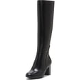 thumbnail image 1 of INC Womens Radella Leather Tall Knee-High Boots, 1 of 3