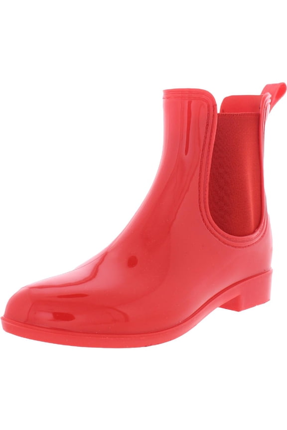 Womens Raelynn Vinyl Ankle Rain Boots