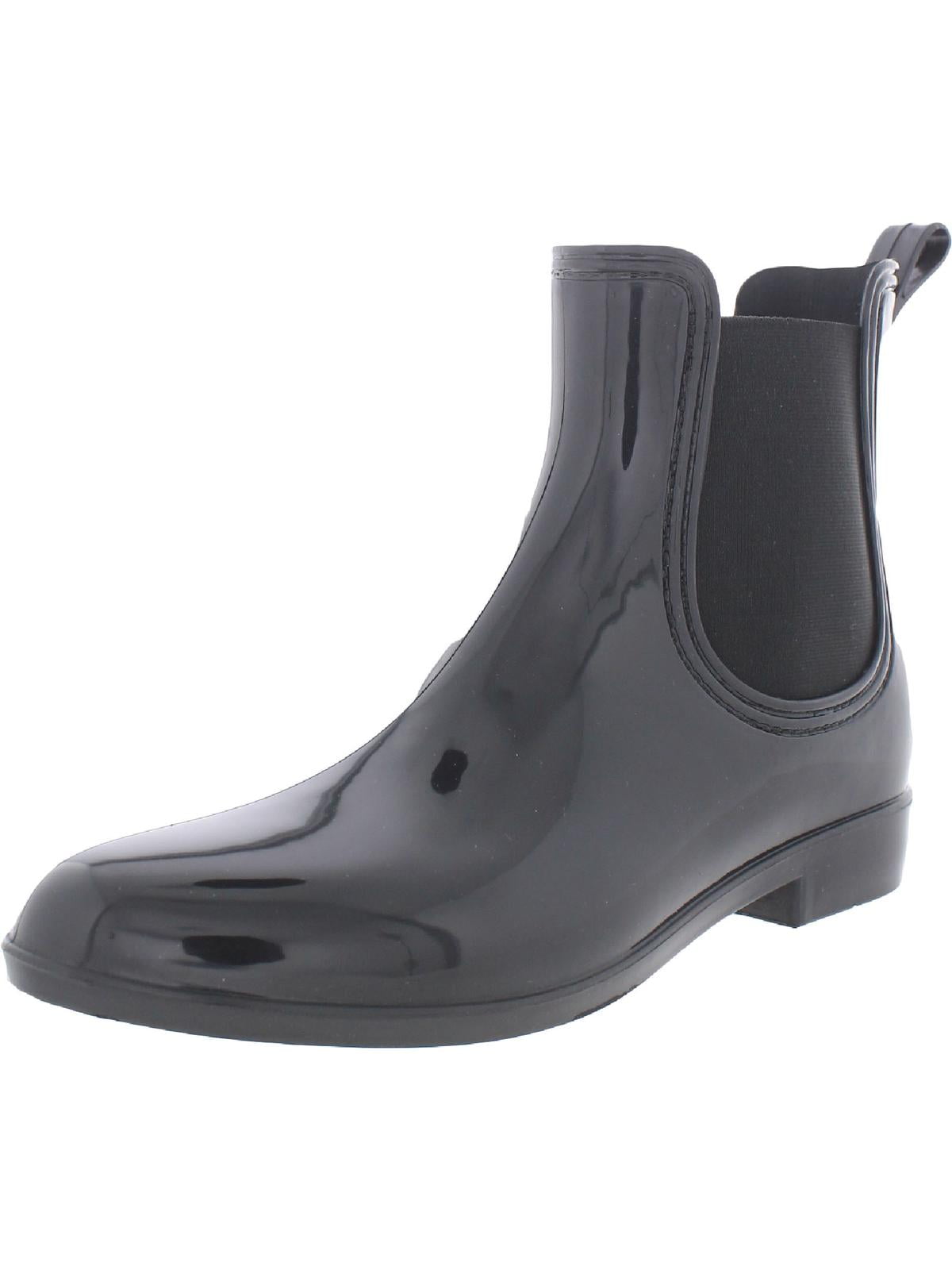 INC Womens Raelynn Vinyl Ankle Rain Boots Walmart