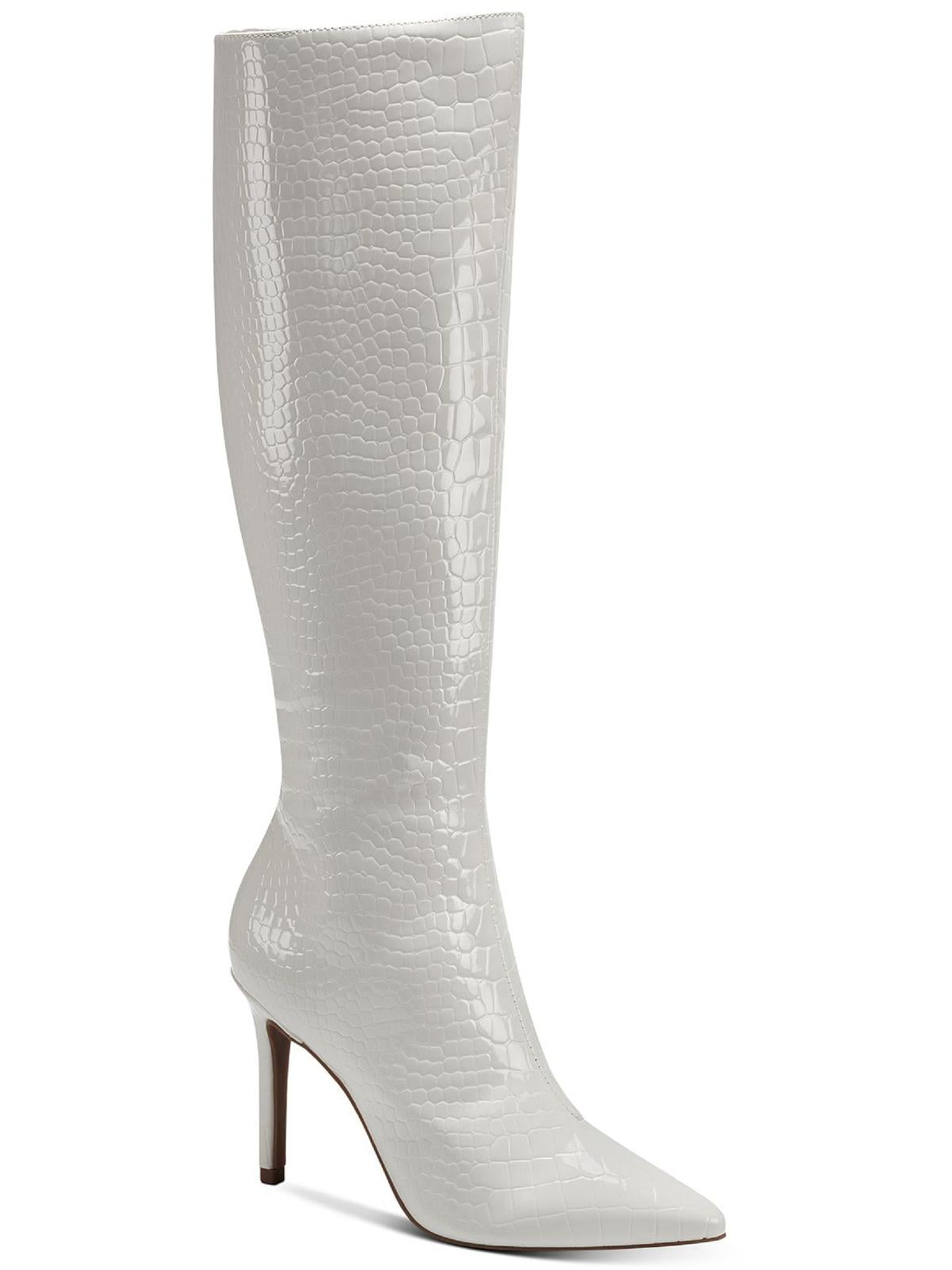 faux suede tall boots