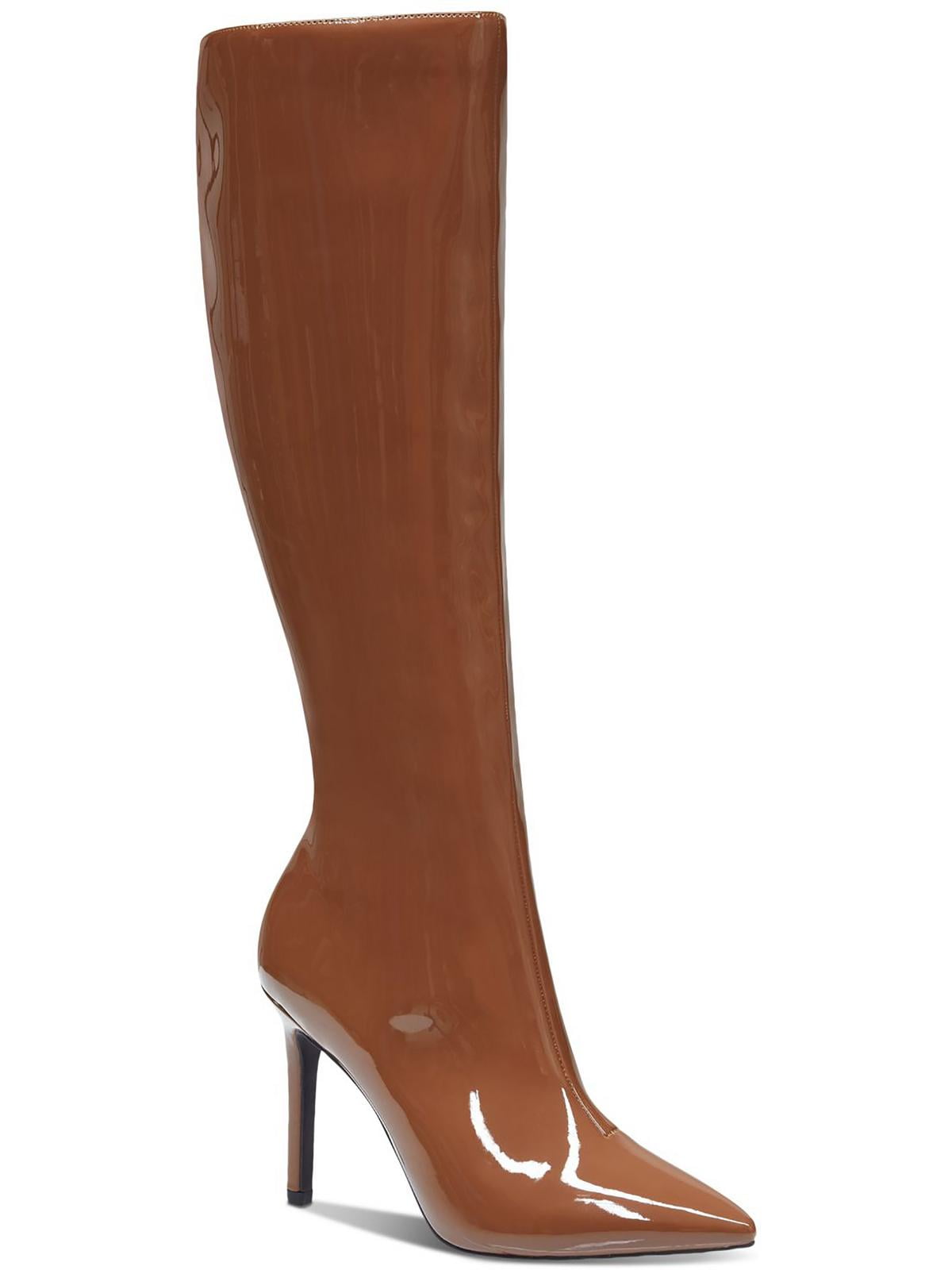 faux suede tall boots