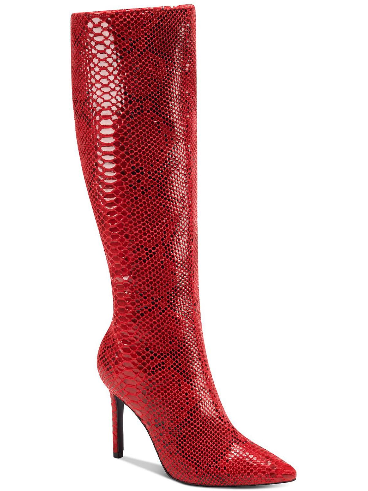 INC Womens Rajel Faux Suede Tall Knee-High Boots - Walmart.com