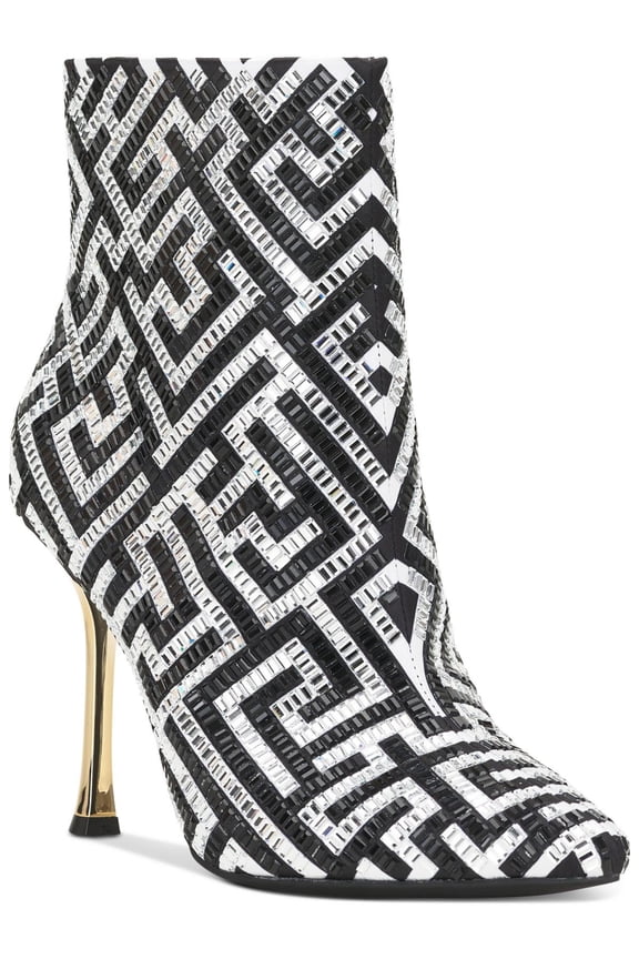 Womens Rakima 3 Embellished Pointed Toe Booties