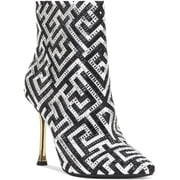 INC Womens Rakima 3 Embellished Textured Booties