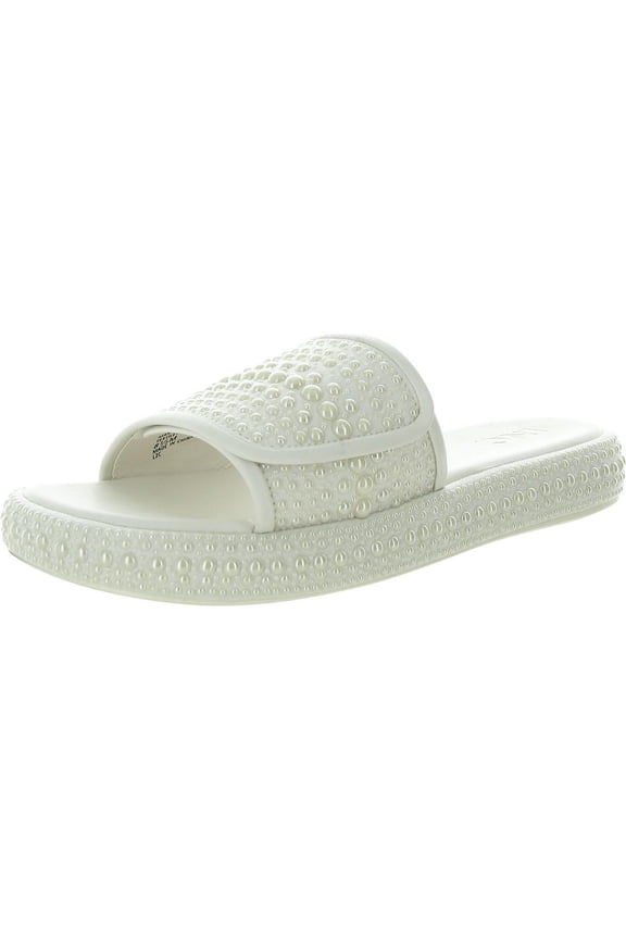 Womens Rayley 2 Embellished Slide Sandals