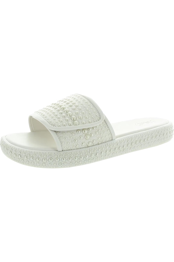 Womens Rayley 2 Embellished Slide Sandals