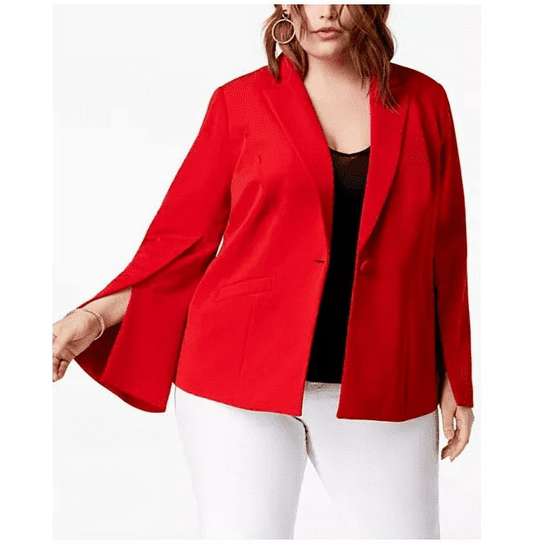 Split sleeve blazer best sale
