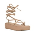 thumbnail image 1 of INC Womens Rexile Thong Strappy Flatform Sandals, 1 of 3