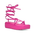 thumbnail image 1 of INC Womens Rexile Thong Strappy Flatform Sandals, 1 of 3