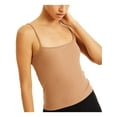thumbnail image 1 of INC Womens Ribbed Crop Tank Top Brown S, 1 of 2