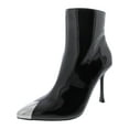 thumbnail image 1 of INC Womens Rohese Zipper Patent Ankle Boots, 1 of 1