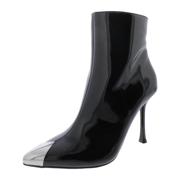 INC Womens Rohese Zipper Patent Ankle Boots