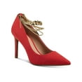 thumbnail image 1 of INC Womens Sadelle  Microsuede Dressy Pumps, 1 of 3