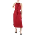 thumbnail image 1 of INC Womens Satin Long Midi Dress, 1 of 2