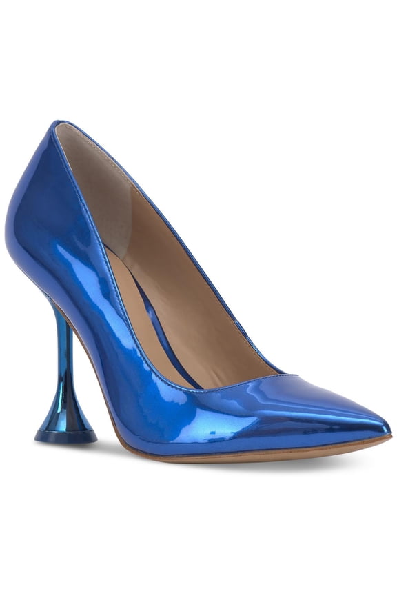 Womens Savitri Pointed Toe Patent Pumps