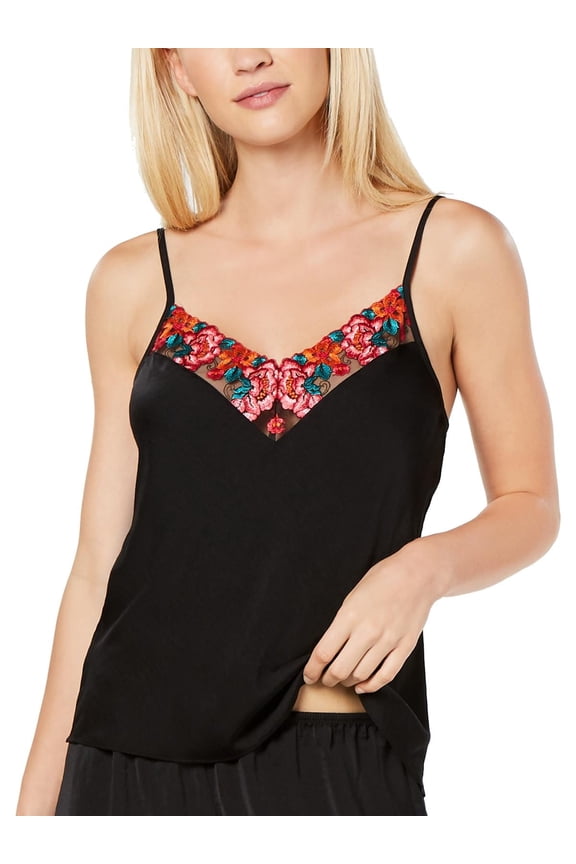 Womens Sexy Sleepwear Sleep Tank Black XS