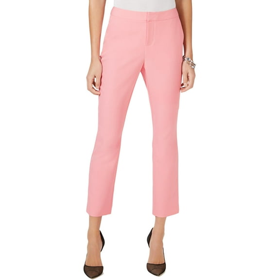 INC Womens Slim Leg Mid-Rise Ankle Pants