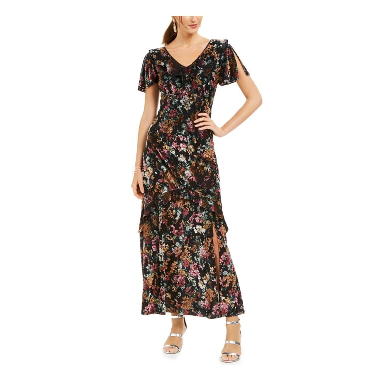 Inc floral sales print maxi dress