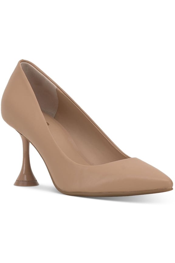 Womens ZELIP Faux Leather Kitten Heel Pumps