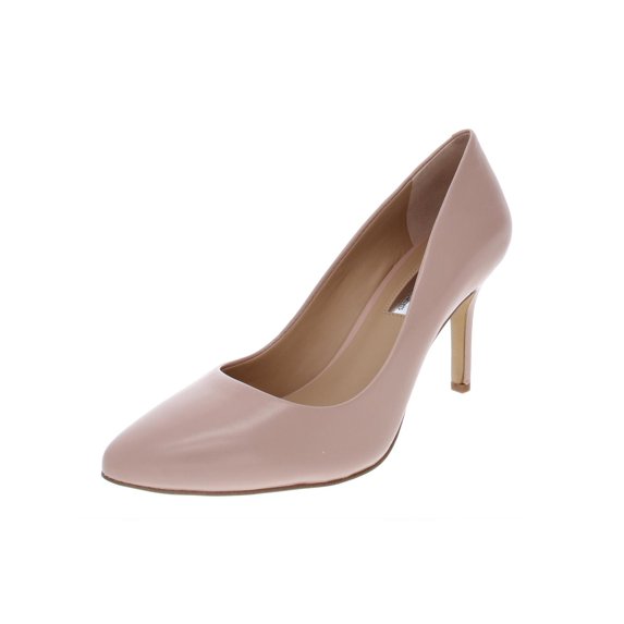 INC Womens Zitah 5 Leather Pumps Dress Heels Pink 7 Wide (C,D,W)