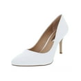 thumbnail image 1 of INC Womens Zitah 5 Leather Pumps Dress Heels White 8 Medium (B,M), 1 of 2