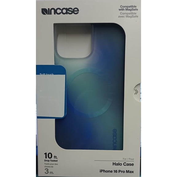 INCASE Halo Case with MagSafe For iPhone 16 Pro Max- Oil Slick Ocean