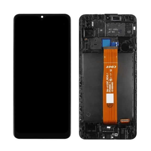 INCELL for Samsung Galaxy A12 Screen Replacement | Domestic LCD Digitizer Touch Screen Assembly Repair Parts with Frame (SM-A125F, SM-A125M, SM-A127F)