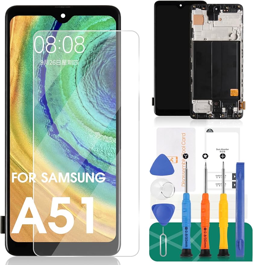 INCELL for Samsung Galaxy A51 Screen Replacement for Samsung A51 Display Galaxy A51 Digitizer