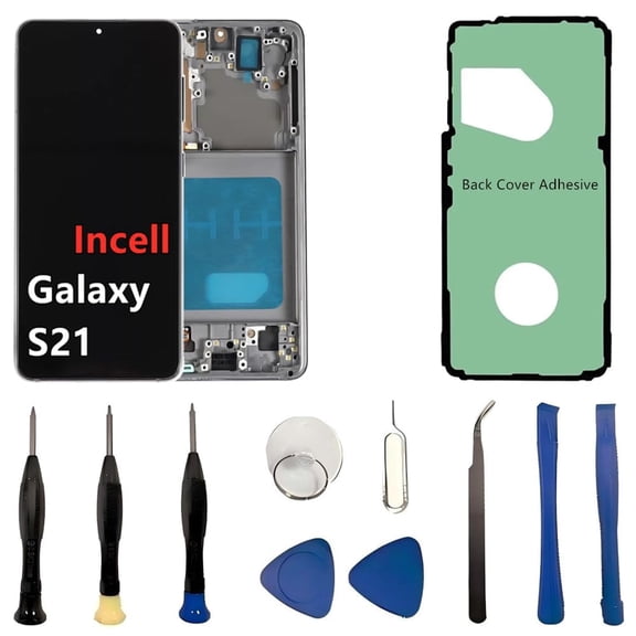 INCELL for Samsung Galaxy S21 Screen Replacement S21 5G LCD Display SM-G991U SM-G991U1 Display Touch Screen Assembly No Fingerprint.