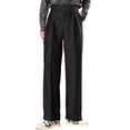 thumbnail image 1 of INCERUN Men's Loose Straight Dress Pants Party Wide Leg Trouser Slacks, 1 of 10