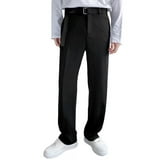 INCERUN Men's Straight Dress Pants Slim Fit Formal Business Trouser ...