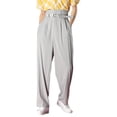 thumbnail image 1 of INCERUN Men's Trouser Fashion High Waist Baggy Casual Straight Drape Pants, 1 of 14