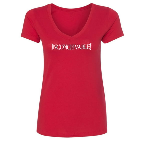 INCONCEIVABLE! Womens V-Neck Tee