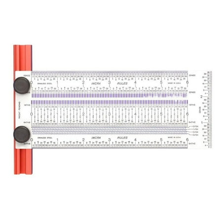 INCRA Precision T-Rule, 6"