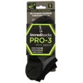 thumbnail image 1 of INCREDIWEAR Thin No Show Sports Socks, Black, Small, 0.03 Pound, 1 of 6