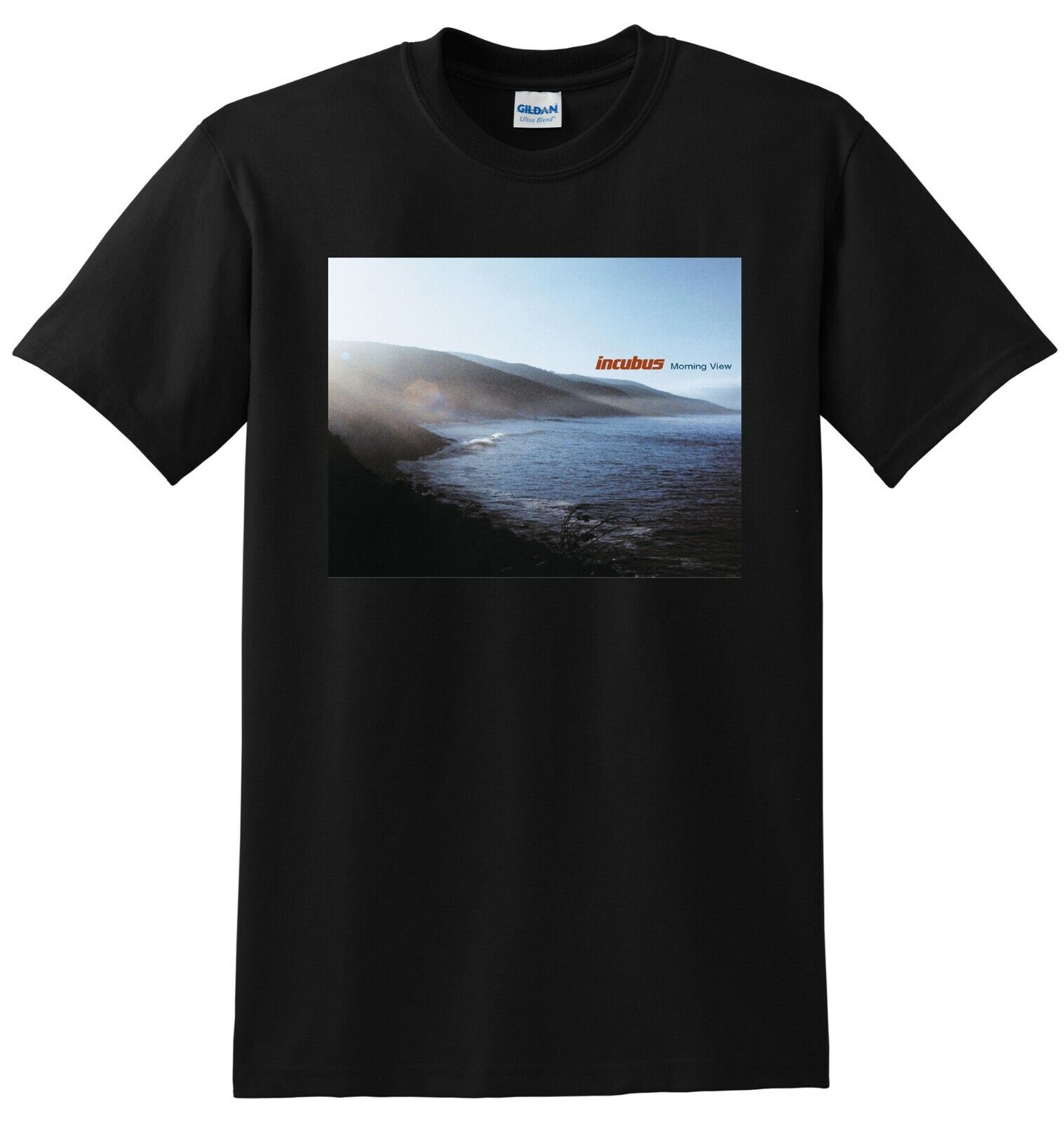 INCUBUS Tシャツ SMALL Incubus Men\u0027s Burst Tour Slim Fit T-shirt Small Black -