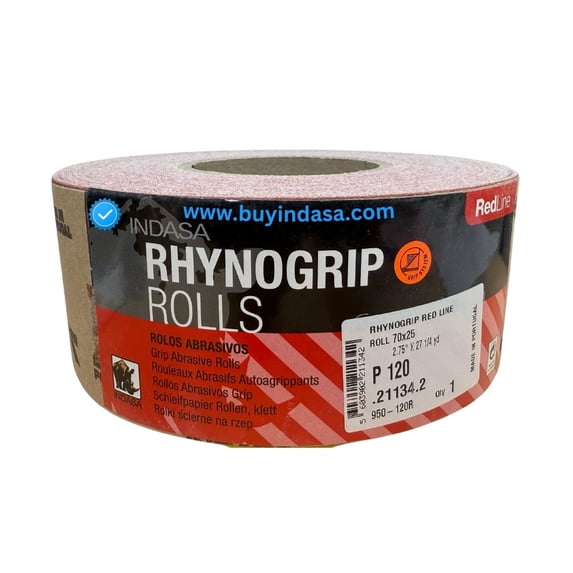 Buy Indasa 2.75" RhynoGrip RedLine 2.75" Sanding Rolls, 950-R Series
