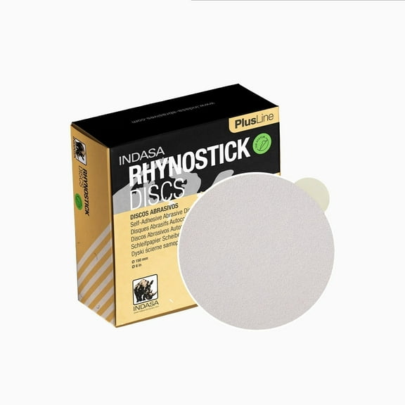 Buy Indasa 5-inch Plus Line Rhynostick PSA Solid Sanding Discs – Grit 40 (1050 Series, 50/Box)