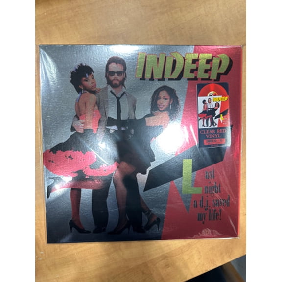 INDEEP - Last Night A D.J. Saved My Life (Translucent Red Vinyl 160g) - vinyl records