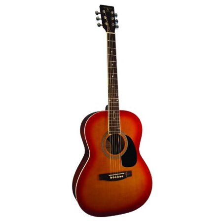 INDIANA 6 String Acoustic Guitar, Right, Cherry Sunburst (IDA-CB)