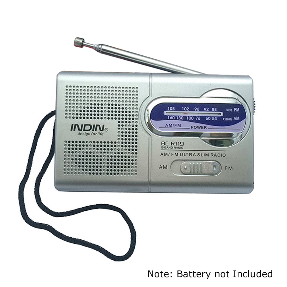 INDIN Radio set,BC-R119 Dual Band Radio Band Built-in 3.5MM Radio ...