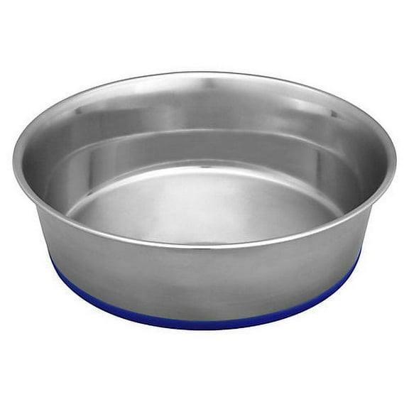 INDIPETS INC Premium Heavy Pet Dish with Silicon Base