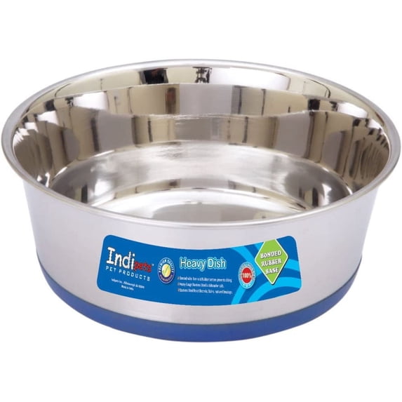 INDIPETS Premium Heavyweight Dish that Outside Matte and Inside Mirror ...