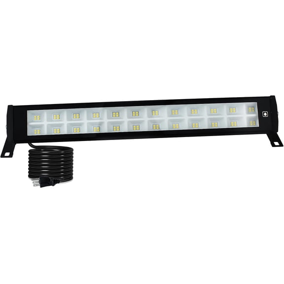 INDMIRD 1 Pack 50W Outdoor LED Floodlight, with Switch, 3000K Bright Warm Light, IP66 Waterproof, for Amusement Parks, Gardens, Garages, Stadiums, Patios, Plazas, Factories