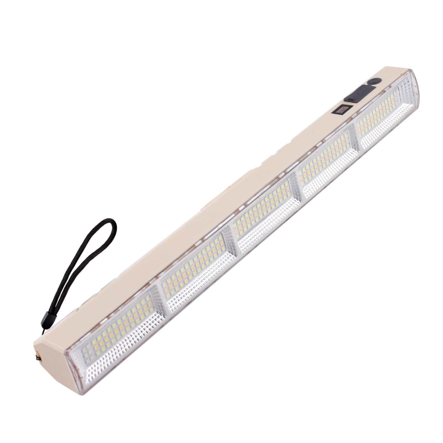 INDMIRD Super Bright LED Magnetic Work Light 10W Tube, Rechargeable Light Tube Strip with Hook USB port For Daily Lighting and Car Repair