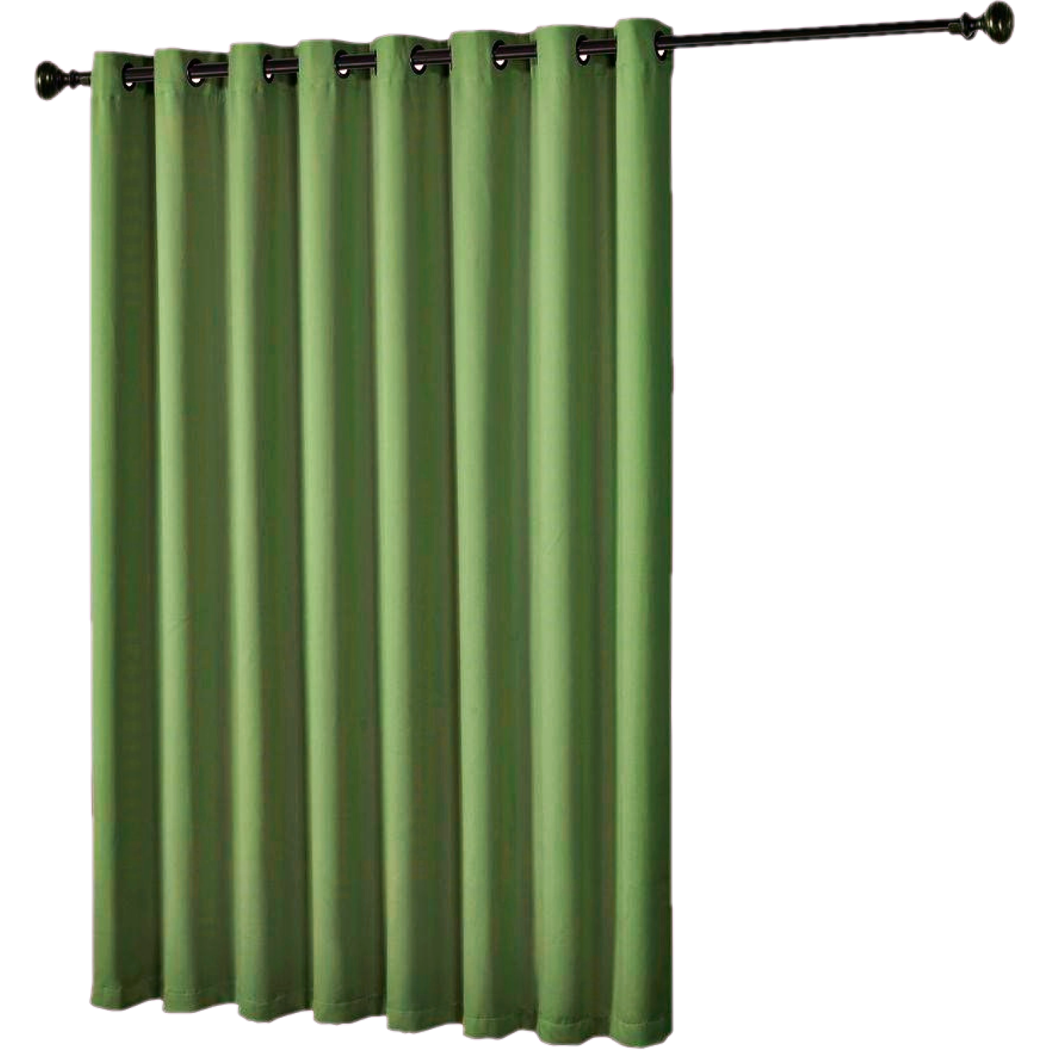 INDOOR/OUTDOOR THERMAL PANEL WINDOW CURTAIN BLACKOUT UNLINED 100"WIDE